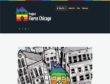 Tablet Screenshot of projectfiercechicago.org